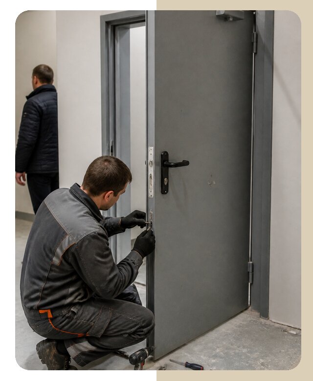 Ремонт противопожарной двери в Нижнем Тагиле по цене 6766 р. | ДвериЛегко-Нжн