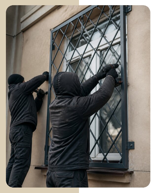 Установка антивандальных решеток на окна в Нижнем Тагиле